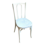 Chaise bistrot en htre blanc