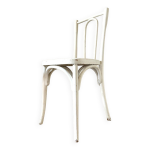 Chaise bistrot en htre blanc