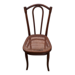 Chaise de bistrot hetre bois courbe thonet vintage des annees 1920