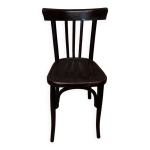 Chaise bistrot noire style baumann Chaise bistrot noire style baumann