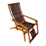 Chaise bois courbé thonet siesta medizinal 1951 chaise longue Chaise bois courbé thonet siesta medizinal 1951 chaise longue