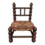 Chaise en bois tourn� dlg charles dudouyt