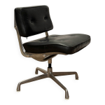 Chaise de bureau en cuir charles & ray eames années 70 Chaise de bureau en cuir charles & ray eames années 70