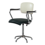 Chaise de bureau industrielle avec accoudoirs par toon de wit pour de wit, ann�es 1950 gr