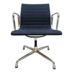 Chaise de bureau vintage en aluminium ea108 charles eames vitra