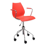 Chaise de bureauvintage maui vico magistretti kartell 1996