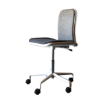 Chaise de bureau vintage supporto par fred scott pour hille annes 1980