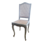 Chaise canne style louis xv xviiie sicle ( restaurer)