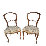 Chaises de chambre louis xv