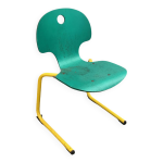 Chaises de collectivit, de cantine, vintage