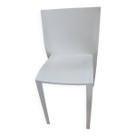 Chaise design blanche slick slick par philippe starck xo
