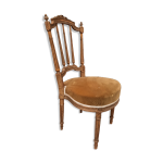 Chaise dor� de style louis xvi