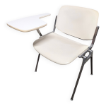 Chaise dsc 106 de giancarlo piretti pour castelli  tablette amovible