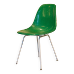 Chaise dsx - h base verte de charles et ray eames herman miller, 1960'