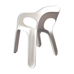 Chaise 'easy chair' de jerszy seymour pour magis, italie 2004