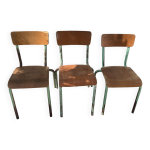 Chaises colier style vintage