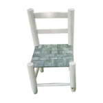 Chaise enfant en bois et assise en chambre à air recyclée Chaise enfant en bois et assise en chambre à air recyclée