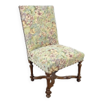 Importante chaise de proprit, poque louis xiv dbut xviiie
