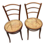 Chaises gebruder thonet modle 17 fin 19eme