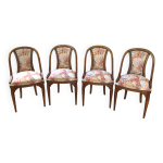 Chaises gondole style directoire