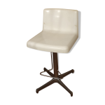 Chaise haute de bar ou d'atelier années 80 Chaise haute de bar ou d'atelier années 80
