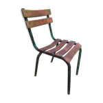 Chaise de jardin en fer