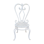 Chaise de jardin en fer forg