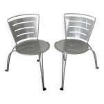 Chaises jardin de la fontaine par jean - michel wilmotte pour tebong, france 1987 Chaises jardin de la fontaine par jean - michel wilmotte pour tebong, france 1987