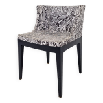 Chaise kartell mademoiselle en tissu missoni par philippe starck italie