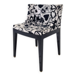 Chaise kartell mademoiselle en tissu missoni par philippe starck italie