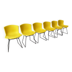Chaises knoll bertoia plastic design harry bertoia 1957