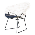 Chaise little diamond des annes 1950 par harry bertoia pour knoll international, tats - unis