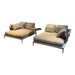 Chaise longue b&b italia atoll design antonio citterio