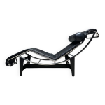 Chaise longue cassina lc4 cuir noir Chaise longue cassina lc4 cuir noir