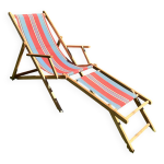 Chaise longue chilienne vintage