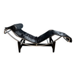 Chaise longue le corbusier lc4, sign�e et num�rot�e