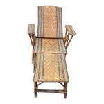 Chaise longue rotin 1910 / 1920