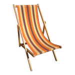Chaise longue transat de jardin vintage Chaise longue transat de jardin vintage