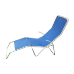Chaise longue transat vintage homa danemark