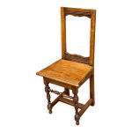 Chaise lorraine en chne massif, 20me sicle
