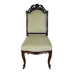 Chaise louis - philippe en acajou