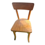 Chaise luterma vintage en bois courb