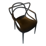 Chaises masters noires (6 pices)