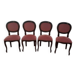 Chaises medaillon