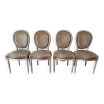 Chaises medaillon