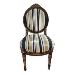 Chaise mdaillon louis xv