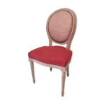 Chaise mdaillon louis xv