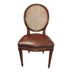 Chaise mdaillon louis xvi