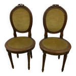 Chaises mdaillon style louis xvi