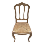 Chaise merisier louis xv